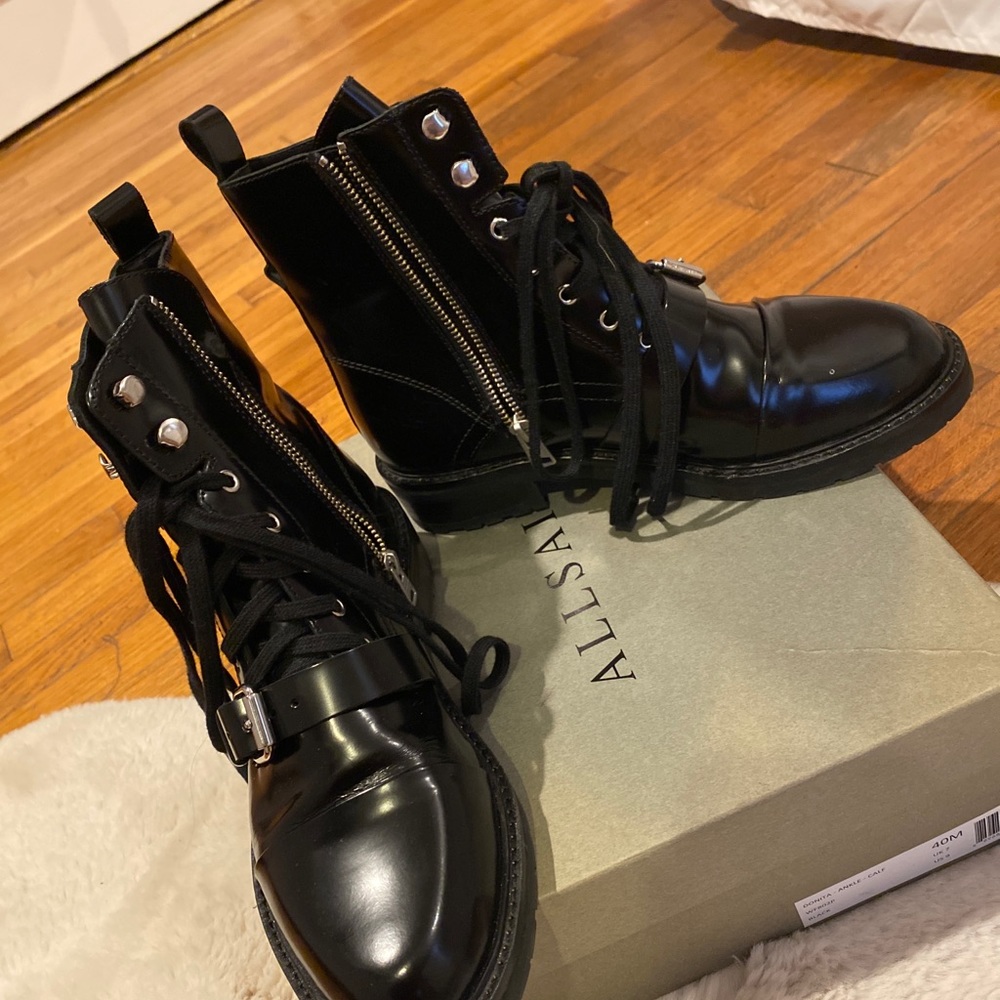 All Saints Donita Ankle Boot Leather